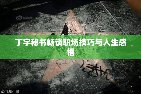丁字秘书畅谈职场技巧与人生感悟