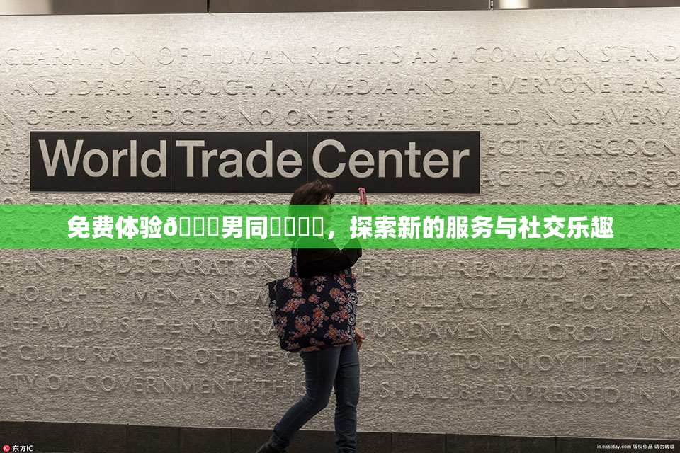 免费体验🔞男同❌‌❌‌，探索新的服务与社交乐趣
