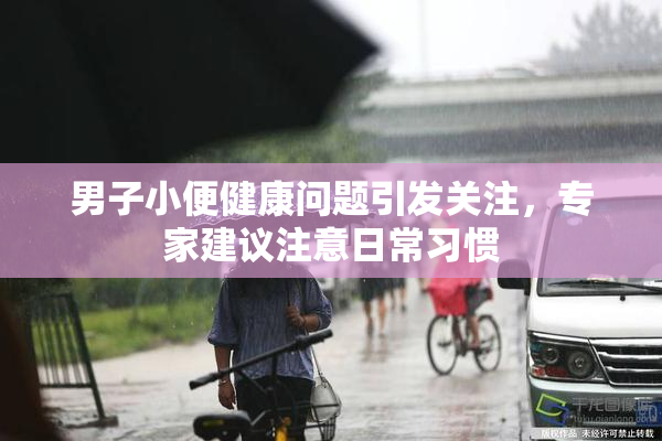 男子小便健康问题引发关注，专家建议注意日常习惯