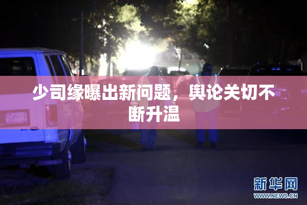 少司缘曝出新问题，舆论关切不断升温