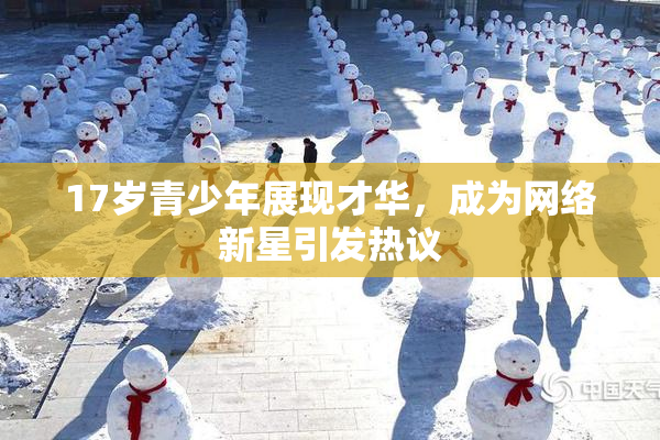 17岁青少年展现才华，成为网络新星引发热议
