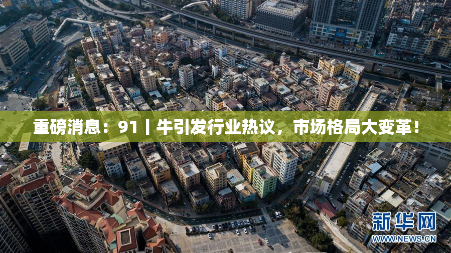 重磅消息：91丨牛引发行业热议，市场格局大变革！