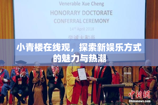 小青楼在线观，探索新娱乐方式的魅力与热潮