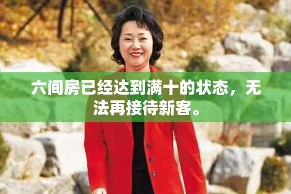 六间房已经达到满十的状态，无法再接待新客。