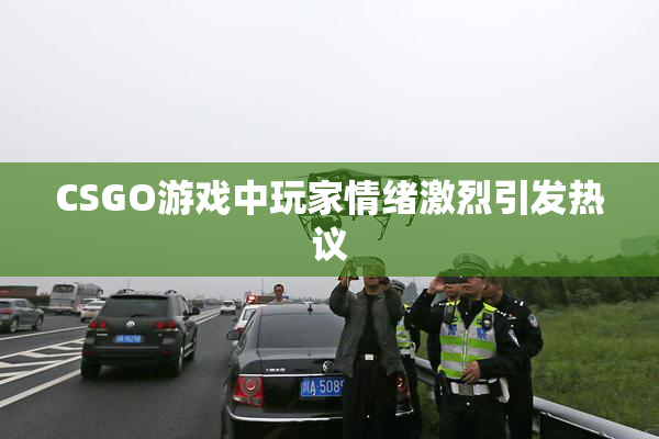 CSGO游戏中玩家情绪激烈引发热议
