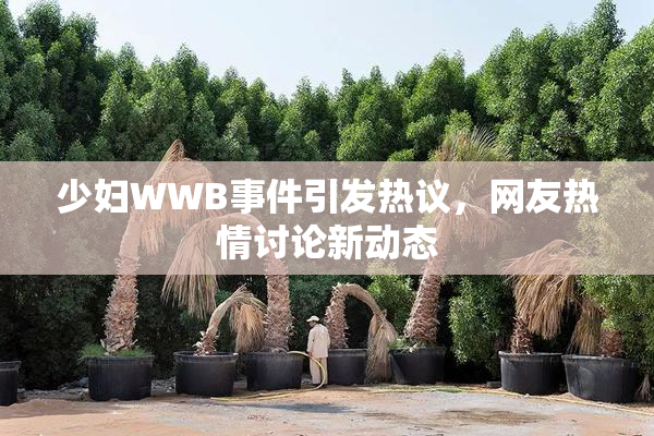 少妇WWB事件引发热议，网友热情讨论新动态