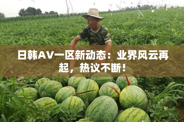 日韩AV一区新动态：业界风云再起，热议不断！