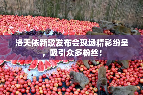 洛天依新歌发布会现场精彩纷呈，吸引众多粉丝！