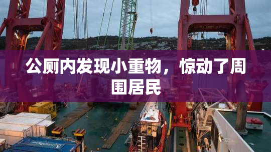 公厕内发现小重物，惊动了周围居民