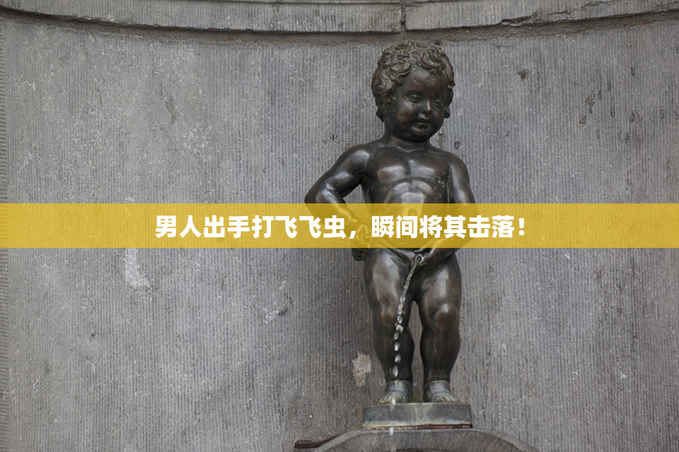 男人出手打飞飞虫，瞬间将其击落！