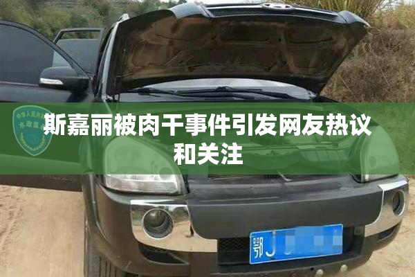斯嘉丽被肉干事件引发网友热议和关注