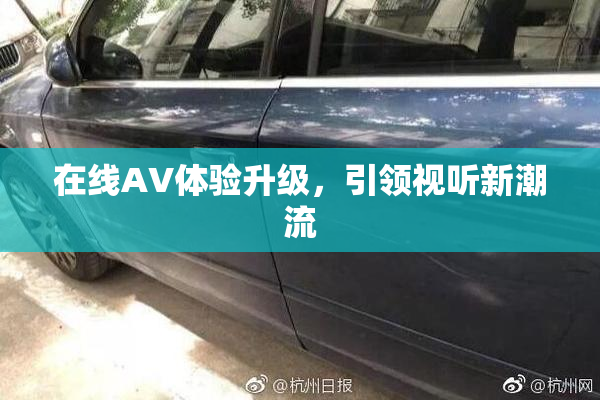 在线AV体验升级，引领视听新潮流