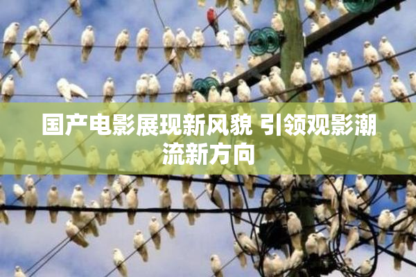 国产电影展现新风貌 引领观影潮流新方向