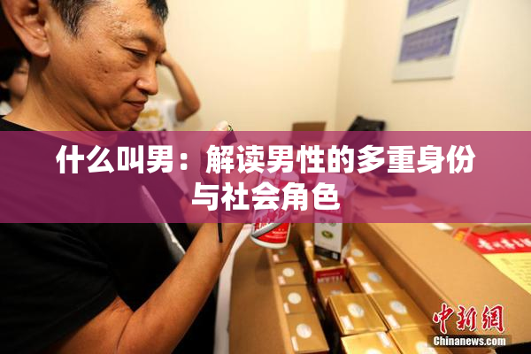 什么叫男：解读男性的多重身份与社会角色