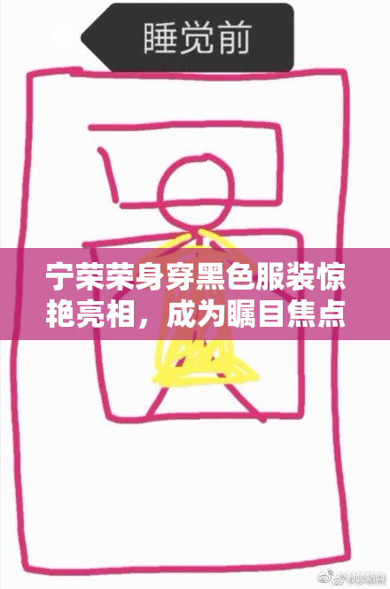 宁荣荣身穿黑色服装惊艳亮相，成为瞩目焦点