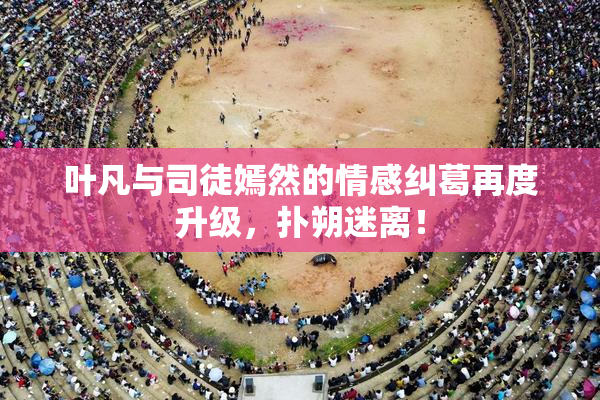 叶凡与司徒嫣然的情感纠葛再度升级，扑朔迷离！