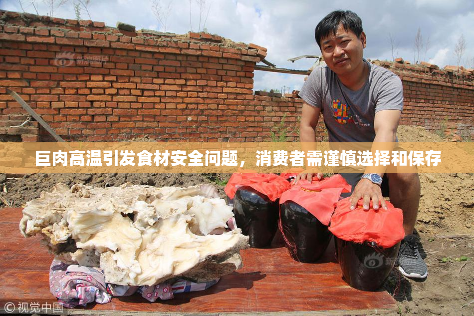 巨肉高温引发食材安全问题，消费者需谨慎选择和保存