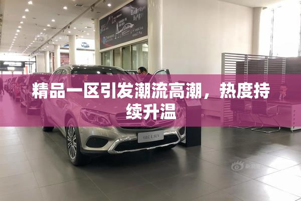 精品一区引发潮流高潮，热度持续升温