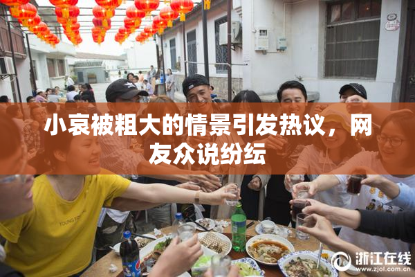 小哀被粗大的情景引发热议，网友众说纷纭