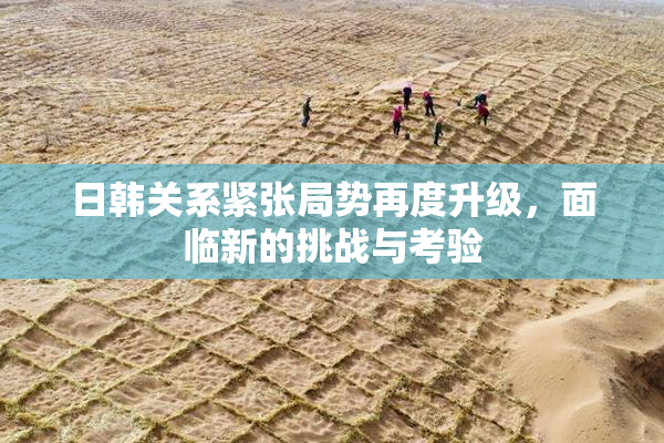 日韩关系紧张局势再度升级，面临新的挑战与考验