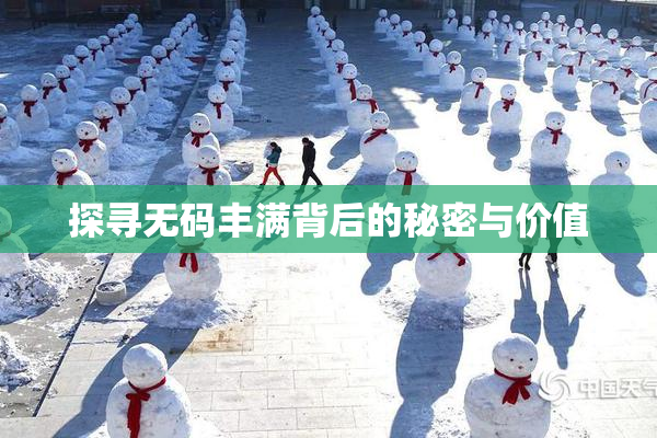 探寻无码丰满背后的秘密与价值