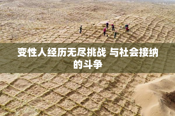 变性人经历无尽挑战 与社会接纳的斗争