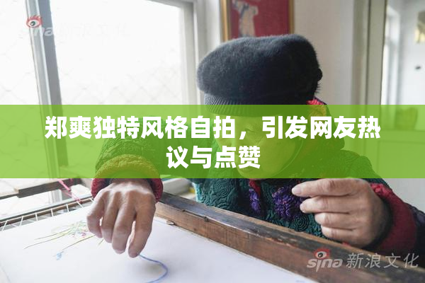 郑爽独特风格自拍，引发网友热议与点赞