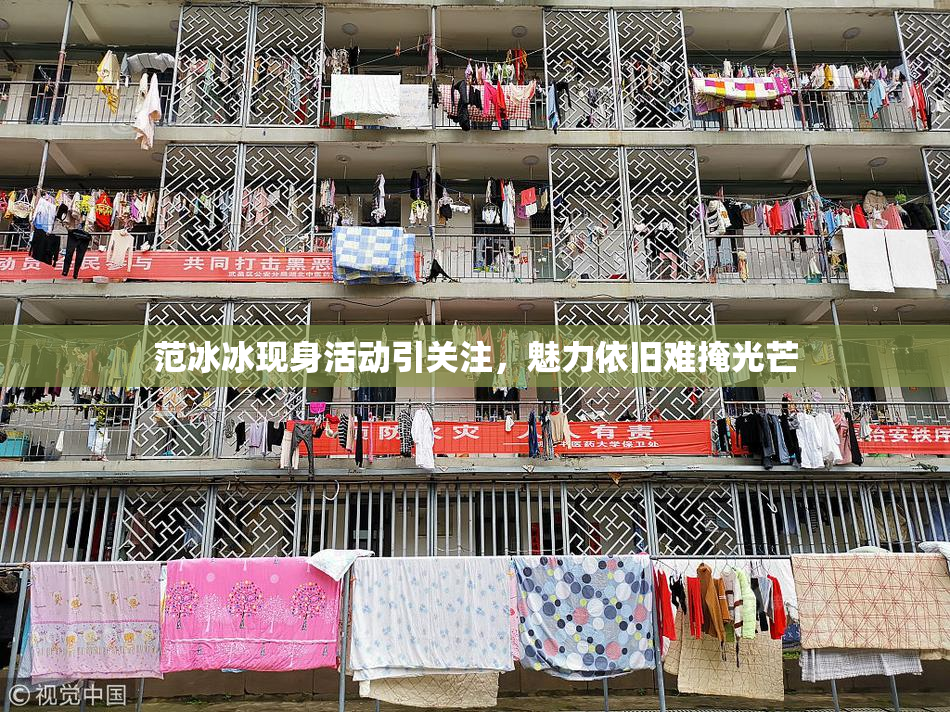 范冰冰现身活动引关注，魅力依旧难掩光芒