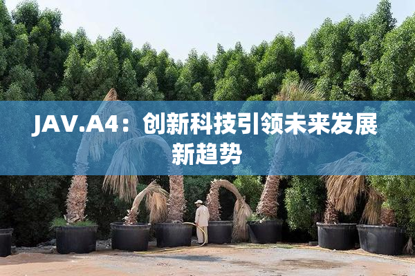 JAV.A4：创新科技引领未来发展新趋势
