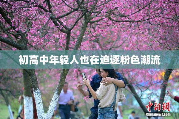初高中年轻人也在追逐粉色潮流