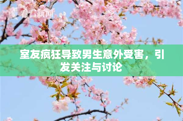 室友疯狂导致男生意外受害，引发关注与讨论