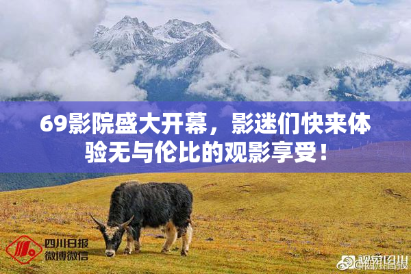 69影院盛大开幕，影迷们快来体验无与伦比的观影享受！
