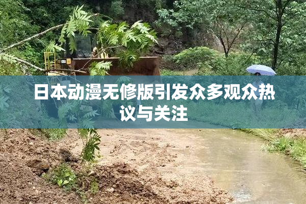 日本动漫无修版引发众多观众热议与关注