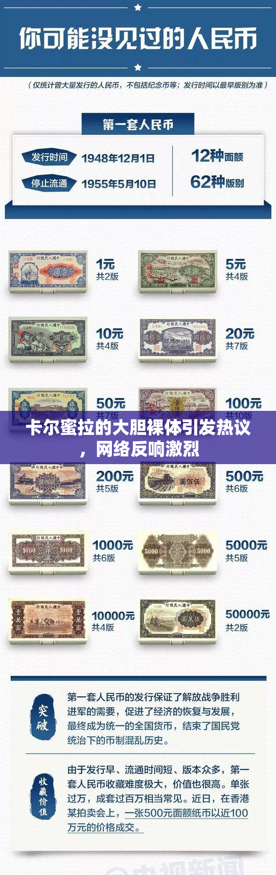 卡尔蜜拉的大胆裸体引发热议，网络反响激烈