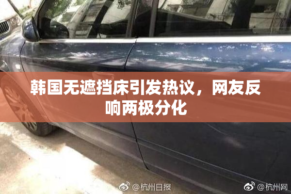 韩国无遮挡床引发热议，网友反响两极分化