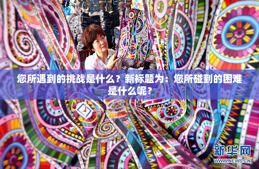 您所遇到的挑战是什么？新标题为：您所碰到的困难是什么呢？