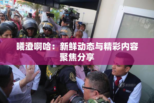 曦澄啊哈：新鲜动态与精彩内容聚焦分享