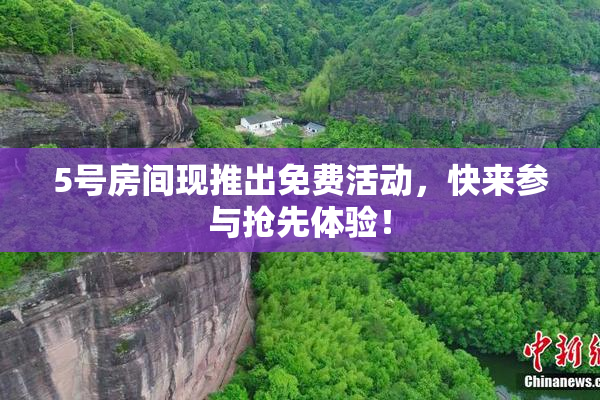 5号房间现推出免费活动，快来参与抢先体验！