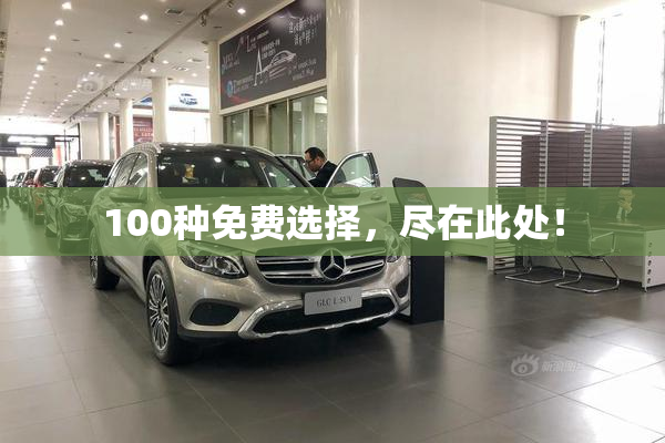 100种免费选择，尽在此处！