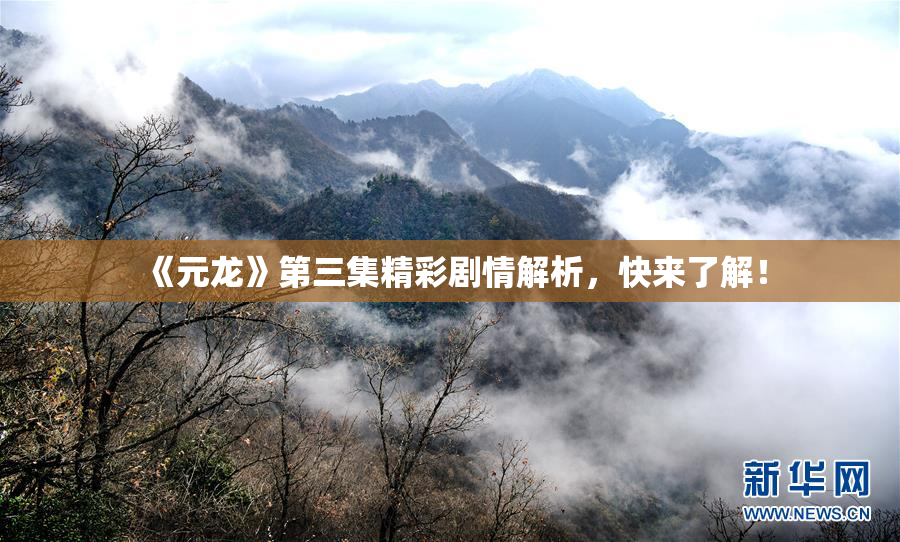 《元龙》第三集精彩剧情解析，快来了解！