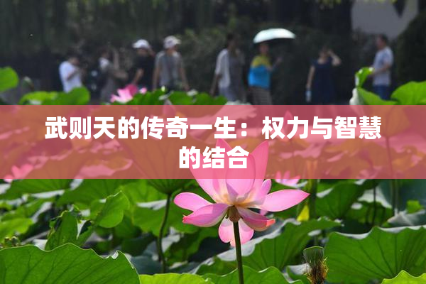 武则天的传奇一生：权力与智慧的结合