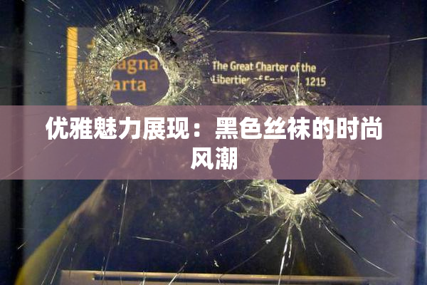优雅魅力展现：黑色丝袜的时尚风潮