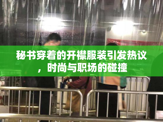 秘书穿着的开襟服装引发热议，时尚与职场的碰撞