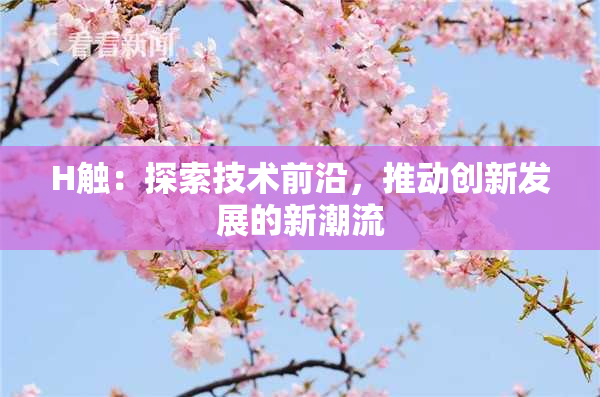 H触：探索技术前沿，推动创新发展的新潮流