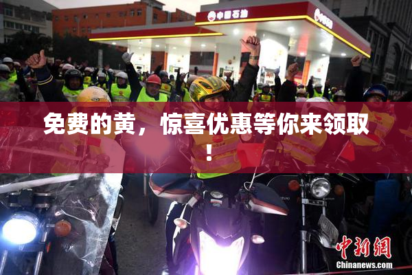 免费的黄，惊喜优惠等你来领取！