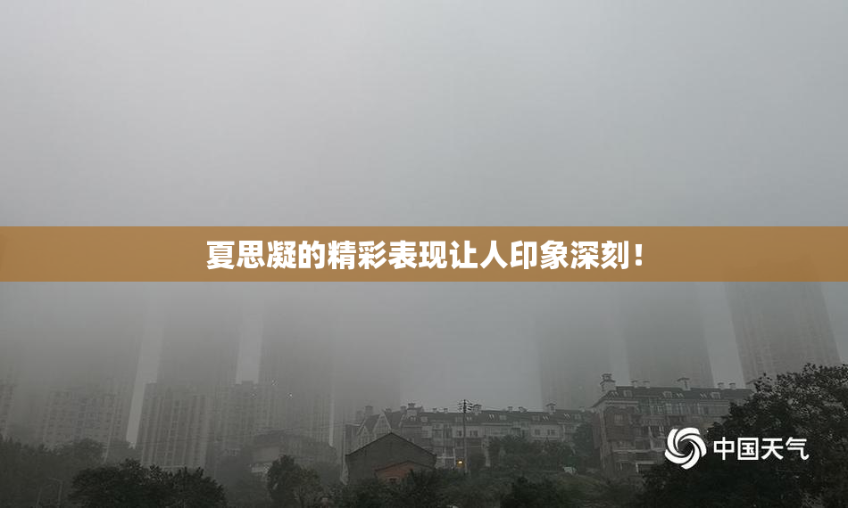 夏思凝的精彩表现让人印象深刻！