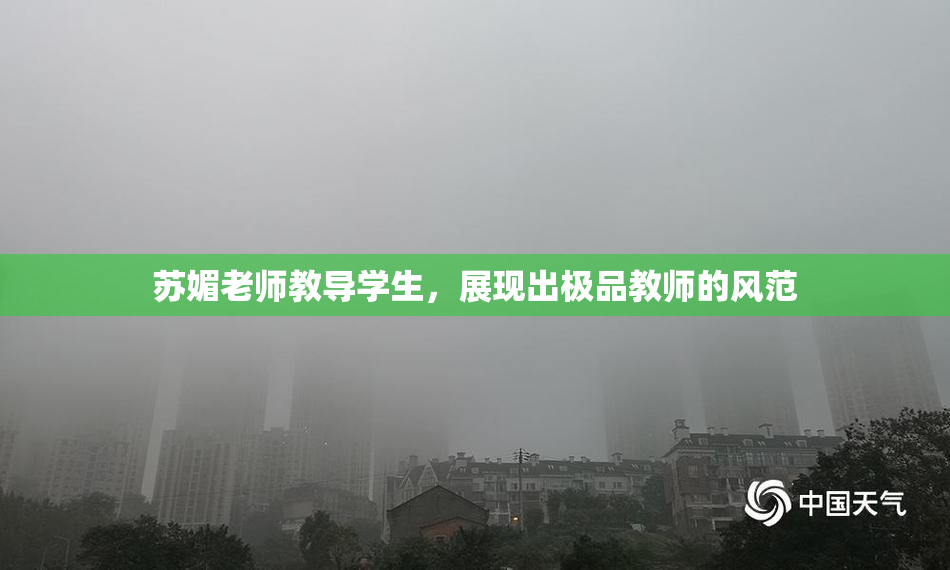 苏媚老师教导学生，展现出极品教师的风范