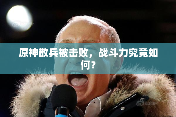 原神散兵被击败，战斗力究竟如何？