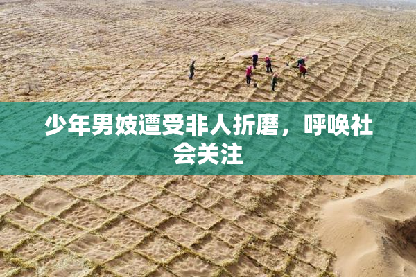 少年男妓遭受非人折磨，呼唤社会关注