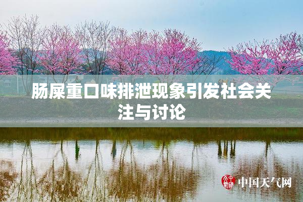 肠屎重口味排泄现象引发社会关注与讨论